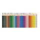 Creioane colorate triunghiulare grip 2001 Faber-Castell 24 culori/set Creioane colorate triunghiulare grip 2001 Faber-Castell 24 culori/set