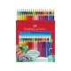 Creioane colorate triunghiulare grip 2001 Faber-Castell 48 culori/set Creioane colorate triunghiulare grip 2001 Faber-Castell 48 culori/set
