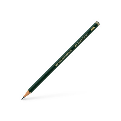 Creion grafit 5B hexagonal Castell 9000 Faber-Castell