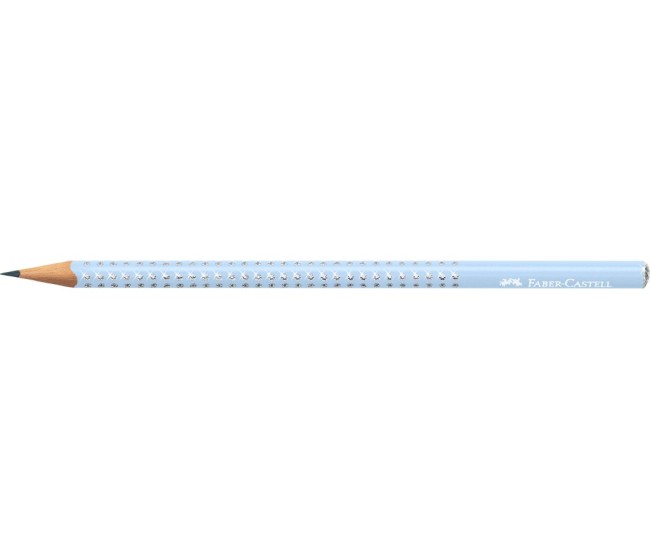 Creion grafit B rotund sparkle bleu sky 2024 Faber-Castell Creion grafit B rotund sparkle bleu sky 2024 Faber-Castell