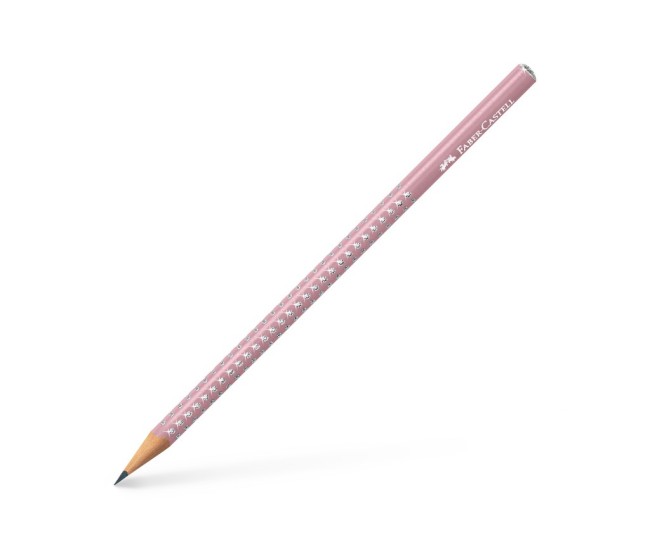 Creion grafit B rotund sparkle rose 2021 Faber-Castell Creion grafit B rotund sparkle rose 2021 Faber-Castell