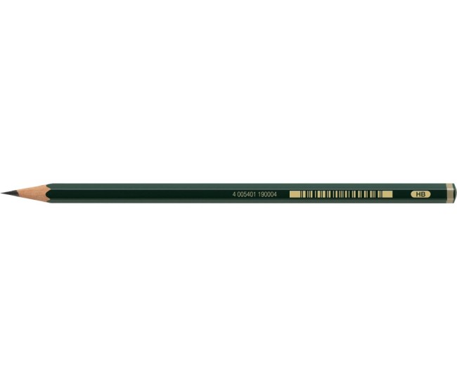 Creion grafit HB hexagonal Castell 9000 Faber-Castell Creion grafit HB hexagonal Castell 9000 Faber-Castell
