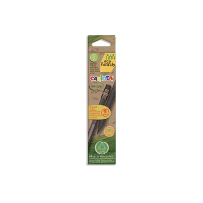 Creion HB Carioca EcoFamily 6/set