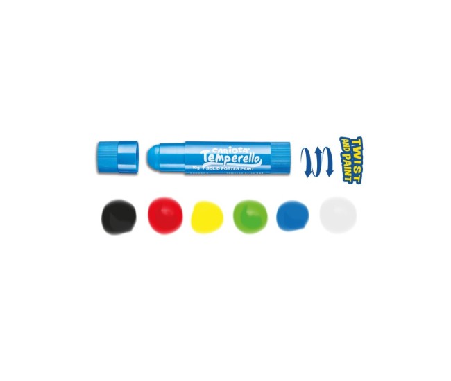 Creion-tempera Temperello Carioca 6/set Creion-tempera Temperello Carioca 6/set