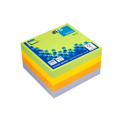 Notes adeziv cub Spring 75 x 75- 400 file 5654-75