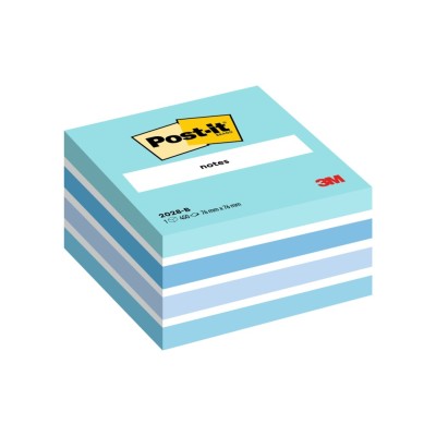 Cub notite adezive 76 x 76 mm 450 file cub Post-it, 100% PEFC SGSCH-PEFC-COC-110078