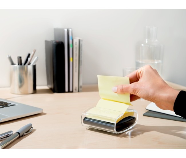 Dispenser cu notite adezive Super Sticky(TM) Z PRO, 76 x 76 mm, 90 file, Post-it 3M Dispenser cu notite adezive Super Sticky(TM) Z PRO, 76 x 76 mm, 90 file, Post-it 3M