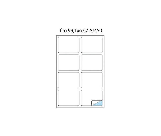 Etichete 8/A4 99,1 x 67,7 100/cutie