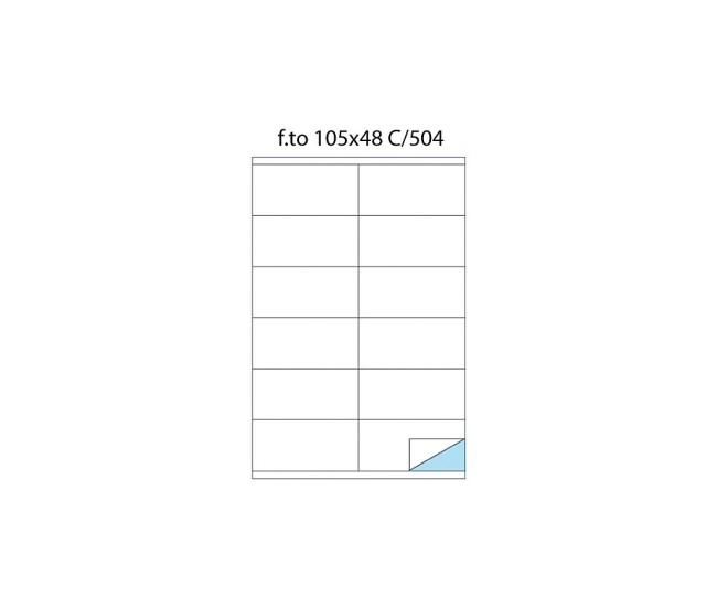 Etichete 12/A4 105 x 48 100/cutie Etichete 12/A4 105 x 48 100/cutie