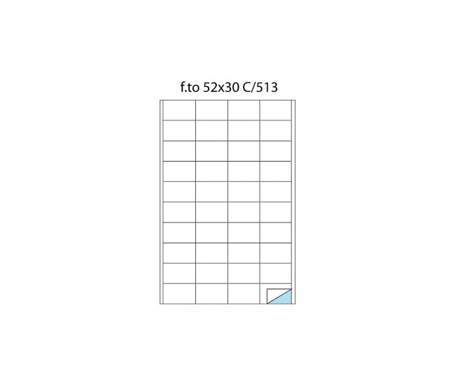 Etichete 40/A4 52 x 29,7 100/cutie Etichete 40/A4 52 x 29,7 100/cutie