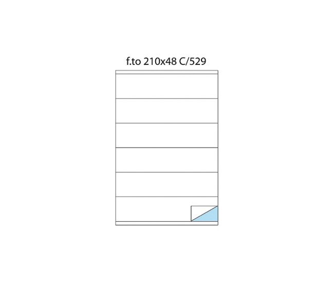 Etichete 6/A4 210 x 48 100/set Etichete 6/A4 210 x 48 100/set