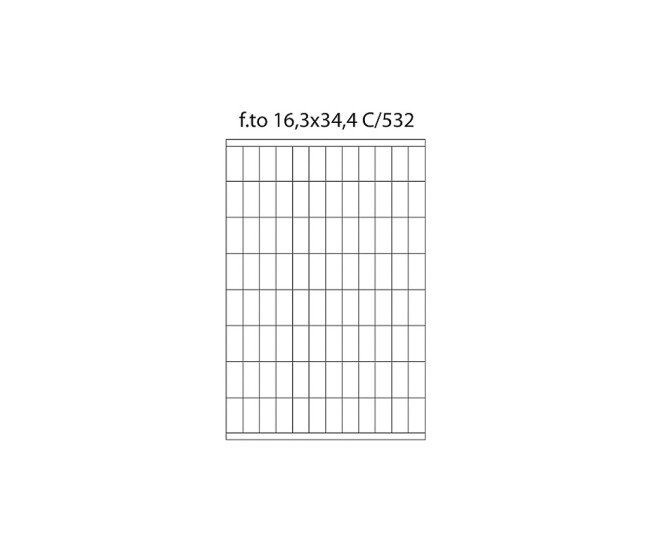 Etichete 96/A4 16,3 x 35,4 100/cutie