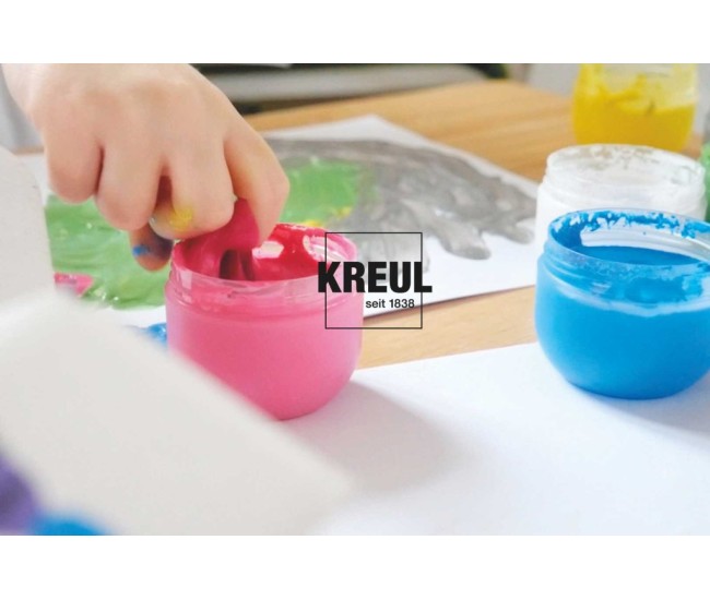 Finger paint Mucki Children of Fortune 50 ml 6 culori/set