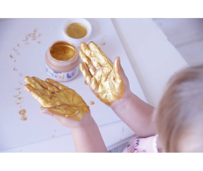 Finger Paint Gleaming Mucki 150 ml 4/set