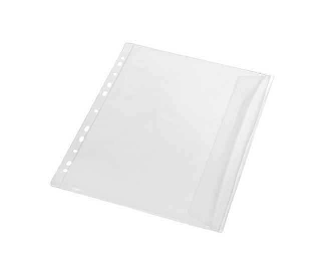 Folie protectie documente A4 cu clapa laterala Folie protectie documente A4 cu clapa laterala