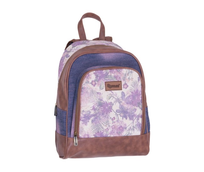 Ghiozdan Pulse Jeans Floral Ghiozdan Pulse Jeans Floral