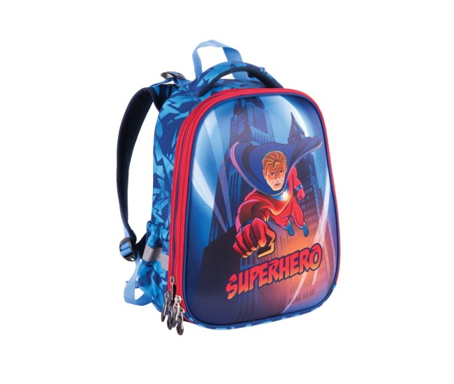 Ghiozdan Pulse Anatomic Cube Superhero 122164
