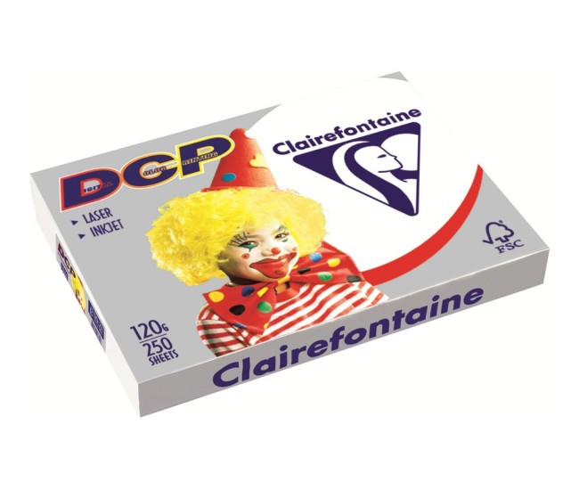Hartie laser/inkjet A3 120 g Color Printing 250/top Clairefontaine Hartie laser/inkjet A3 120 g Color Printing 250/top Clairefontaine