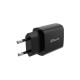 Incarcator priza ultra rapid Tellur 20W PD, USB-C, negru Incarcator priza ultra rapid Tellur 20W PD, USB-C, negru