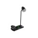Incarcator wireless birou Tellur, 15W, Boxa Bluetooth 5W, Lampa de birou, Tellur Nostalgia, Negru Incarcator wireless birou Tellur, 15W, Boxa Bluetooth 5W, Lampa de birou, Tellur Nostalgia, Negru
