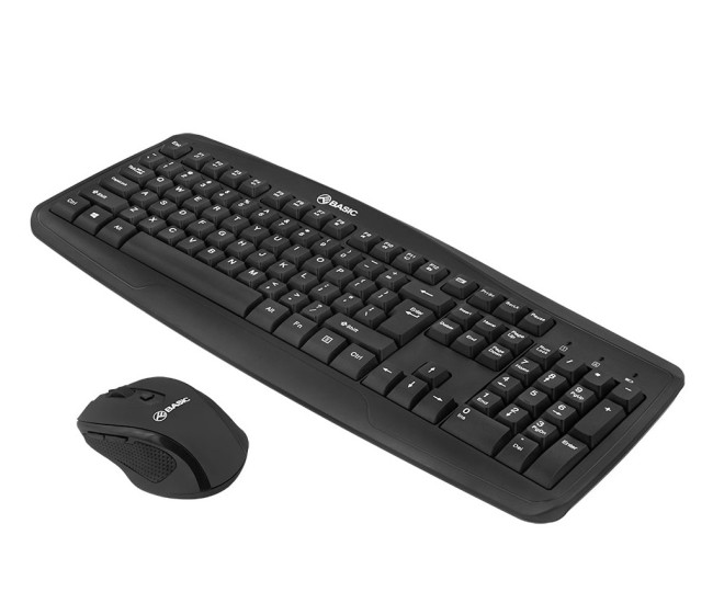 Kit tastatura si mouse fara fir Tellur Basic, negru
