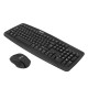 Kit tastatura si mouse fara fir Tellur Basic, negru