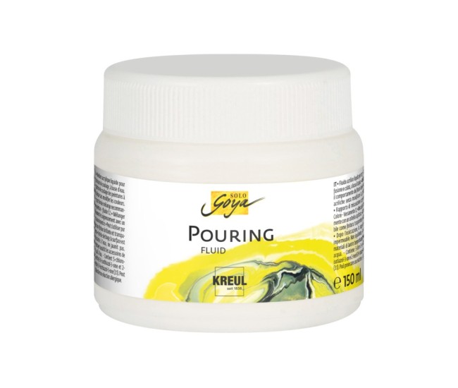 Lichid pentru fluidizarea vopselelor acrilice Kreul Pouring 150 ml Lichid pentru fluidizarea vopselelor acrilice Kreul Pouring 150 ml