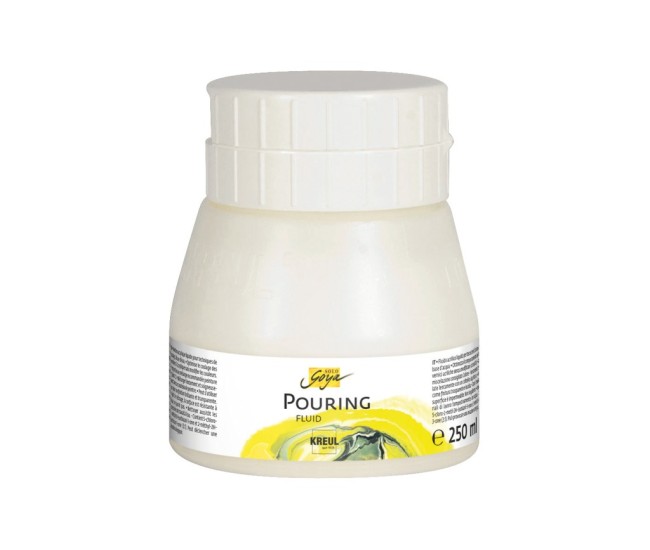 Lichid pentru fluidizarea vopselelor acrilice Kreul Pouring 250 ml Lichid pentru fluidizarea vopselelor acrilice Kreul Pouring 250 ml