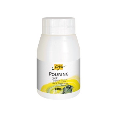 Lichid pentru fluidizarea vopselelor acrilice Kreul Pouring 500 ml