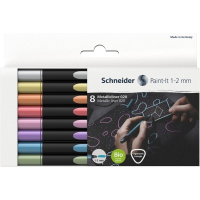 Liner metalic Schneider Paint-It 020 1-2 mm 8 buc/set