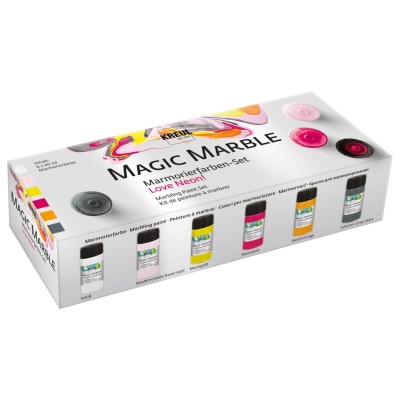 Vopsea Kreul Magic Marble Neon 20 ml 6/set