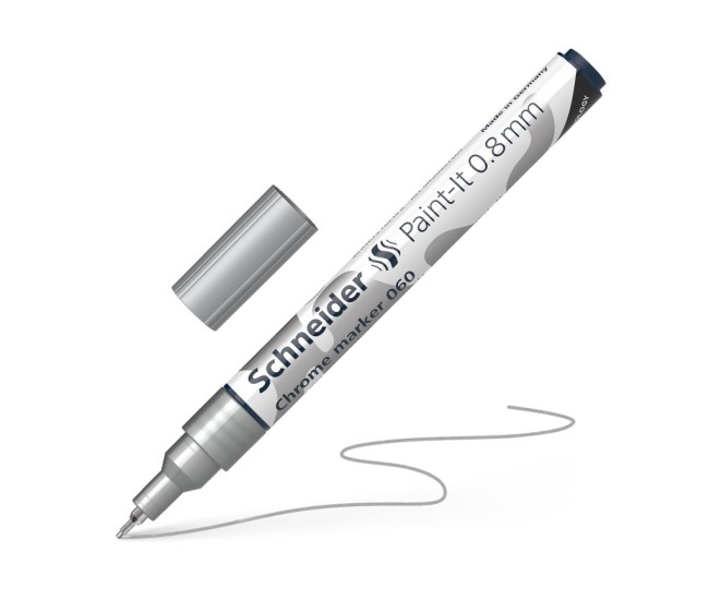 Marker metalic Chrome Schneider Paint-It 060 0.8 mm Marker metalic Chrome Schneider Paint-It 060 0.8 mm
