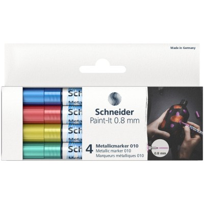 Marker metalic Schneider Paint-It 010 0,8 mm 4 buc/set2