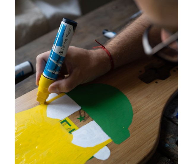 Marker cu vopsea acrilica Paint-It 330 15 mm Schneider 6 buc/Set1