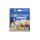 Marker cu vopsea acrilica si varf pensula Carioca 5 buc/set