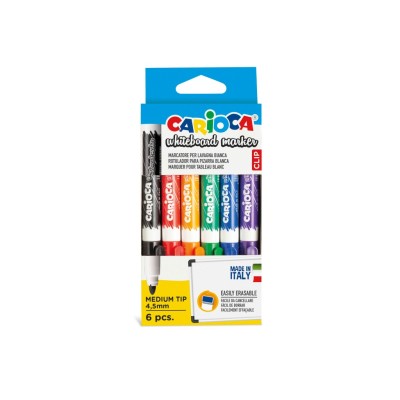 Marker whiteboard Carioca 6/set