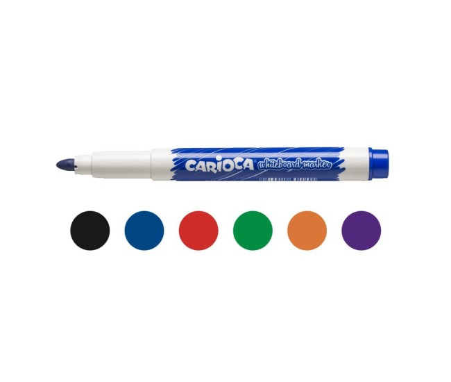Marker whiteboard Carioca 6/set Marker whiteboard Carioca 6/set