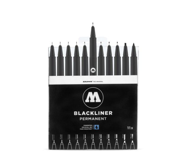 Blackliner Wallet Complete Set 11 buc Blackliner Wallet Complete Set 11 buc