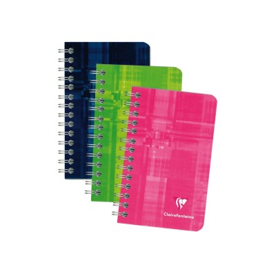 Caiet 7,5 x 12 cm spirala 50 file Clairefontaine