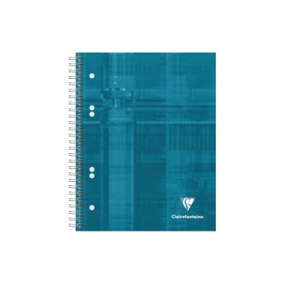Notebook A5+ (16 x 21 cm) cu spirala, 90 file, Clairefontaine Bind'O Block