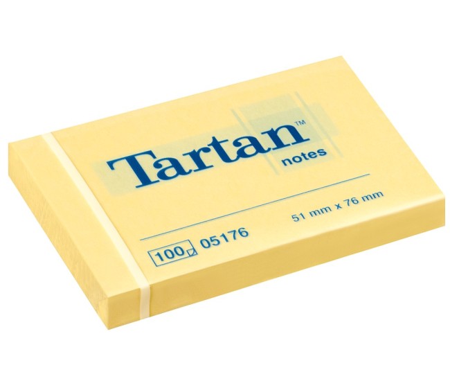Notes adeziv 51 x 76 mm 100 file Tartan Notes adeziv 51 x 76 mm 100 file Tartan
