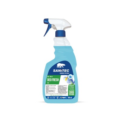 Odorizant camera cu pulverizator 750 ml Sanitec Odorizant camera cu pulverizator 750 ml Sanitec