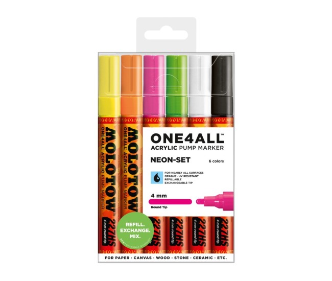 One4All(TM) 227HS Neon-Set One4All(TM) 227HS Neon-Set