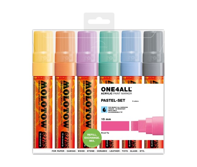 One4All(TM) 627HS Pastel-Set One4All(TM) 627HS Pastel-Set