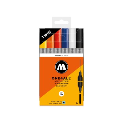One4All(TM) Acrylic Twin Basic-Set 1