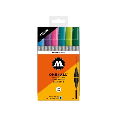 One4All(TM) Acrylic Twin Basic-Set 2