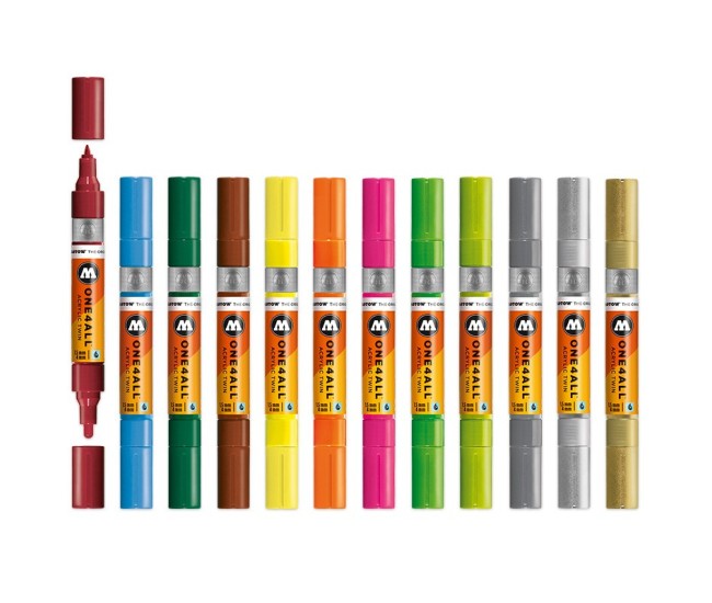 One4All(TM) Acrylic Twin Main-Kit 2 - 12er Box