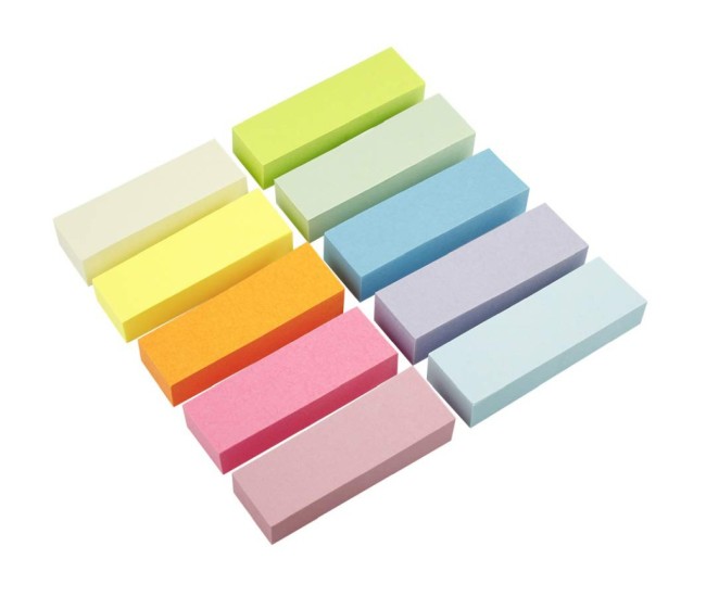 PageMarker 15 x 50 mm 1000 file Info Notes 10 culori/set