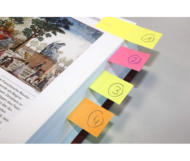 PageMarker 15 x 50 mm 1000 file Info Notes 10 culori/set