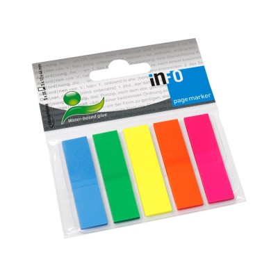 PageMarker 12 x 44 mm 125 file Info Notes 5 culori/set